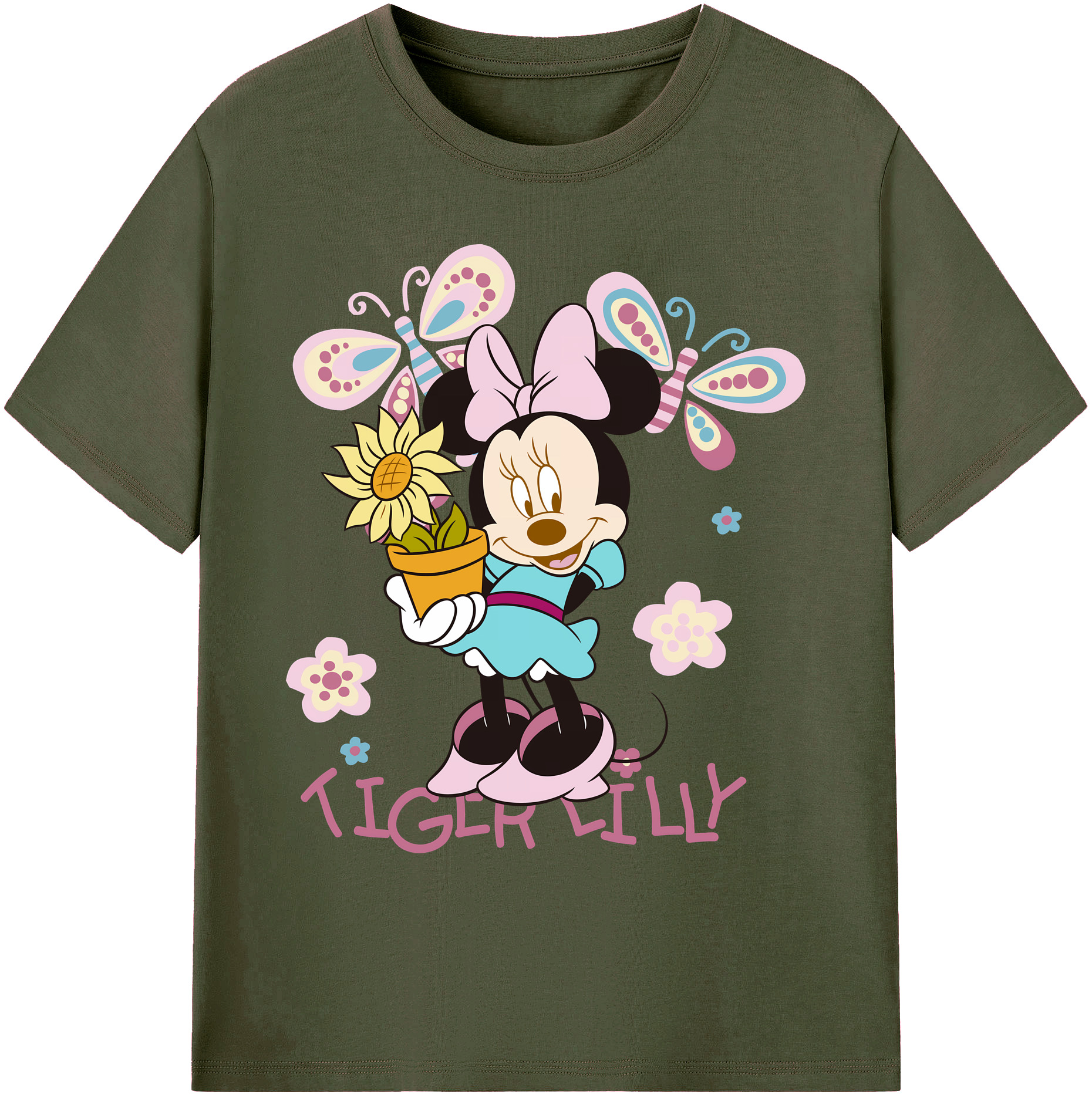 ミッキーマウス Mickey Mouse 綿100％ メンズ半袖Tシャツ｜肌触りやわらか＆通気性